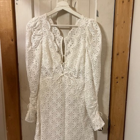 NWT For Love & Lemons Charmaine Mini Dress - Picture 5 of 5